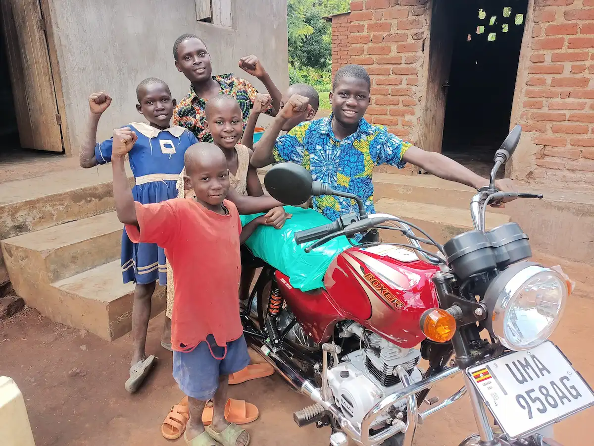 Motorcycle for Safe Transport